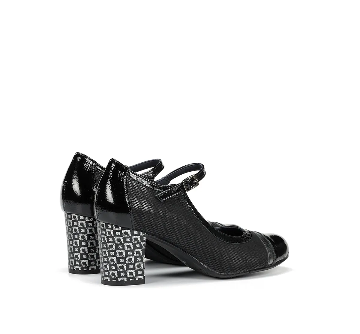 Dorking Rodin D8669 stivaletti neri donna fibbia