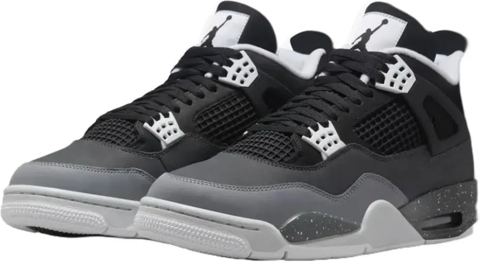 Nike Air Jordan 4 Retro sneakers uomo nere