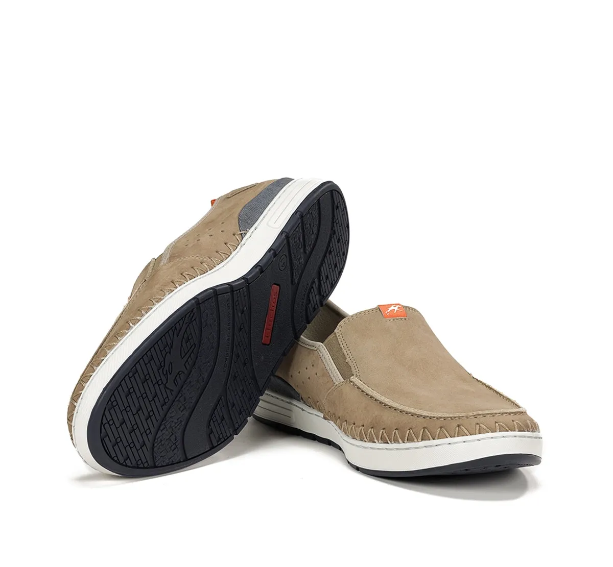 Fluchos Lester F1922 mocassini uomo marroni pelle