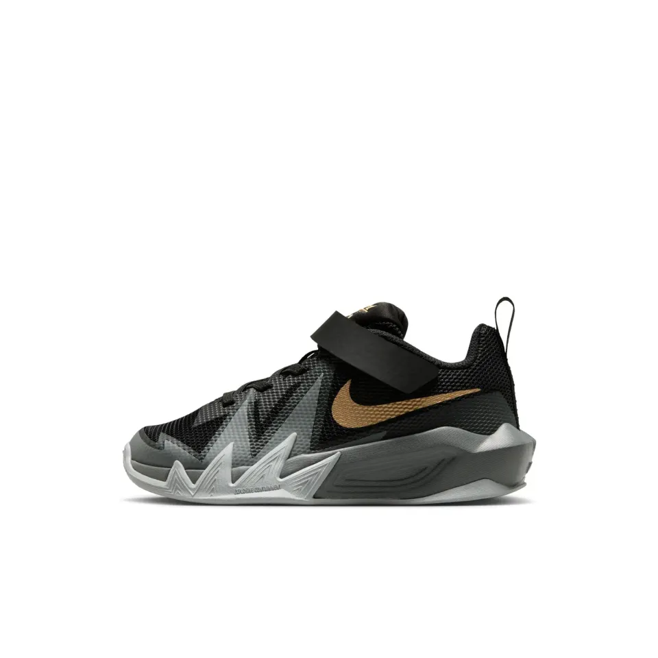 Nike S.T. Dynamite scarpe basket bambini nero oro fumo