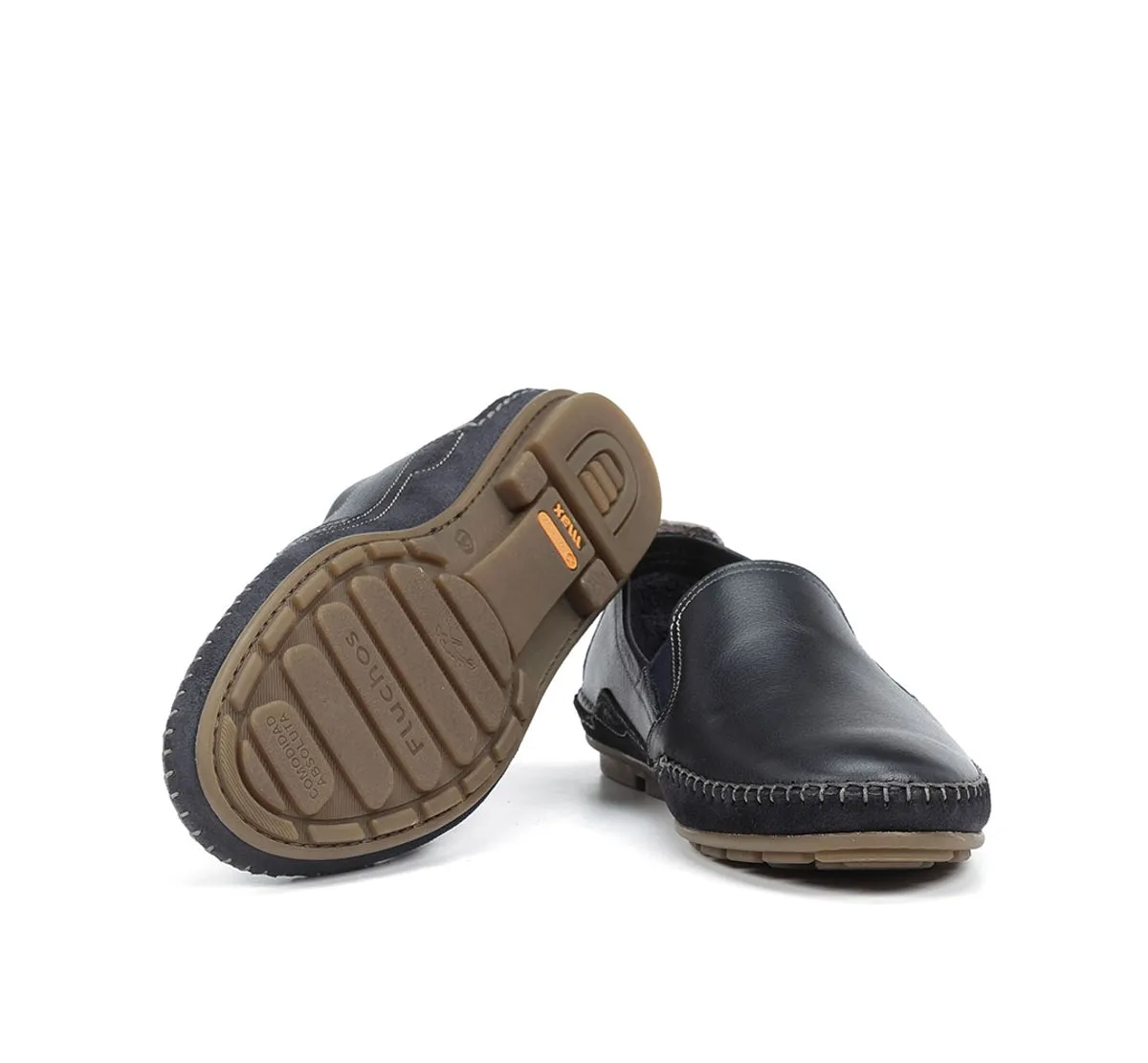 Fluchos Dorian F1174 mocassini uomo blu comfort