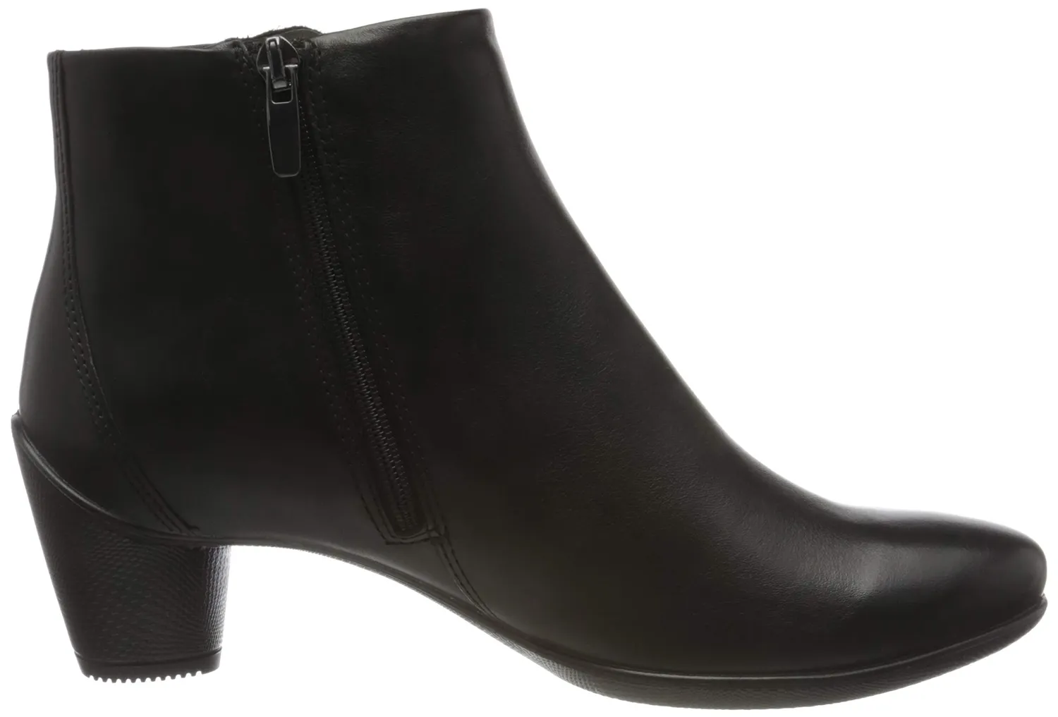 Ecco Sculptured 45 stivaletti donna neri tacco comodo