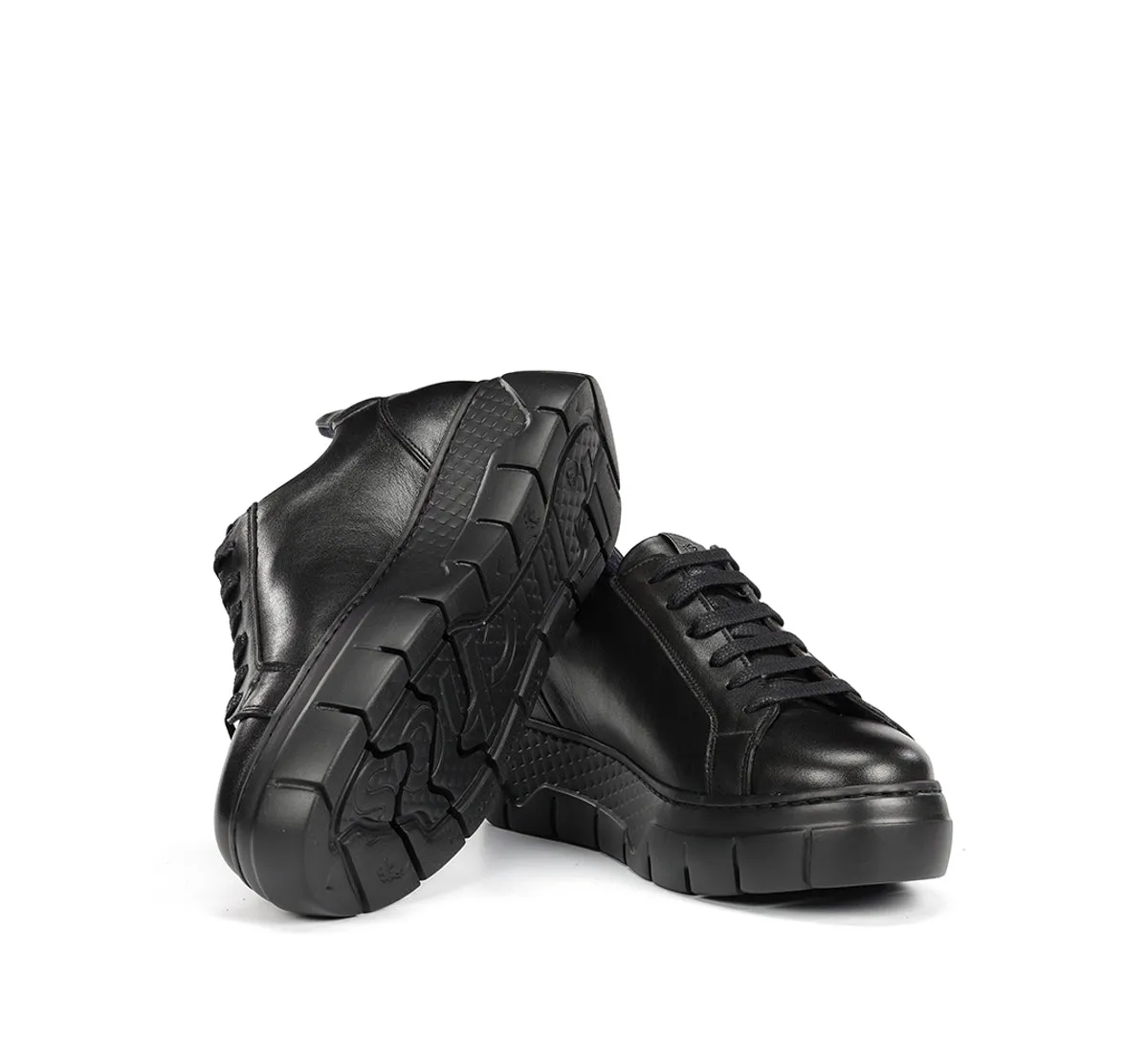 Fluchos Ilia F2305 sneakers donna nere con zeppa