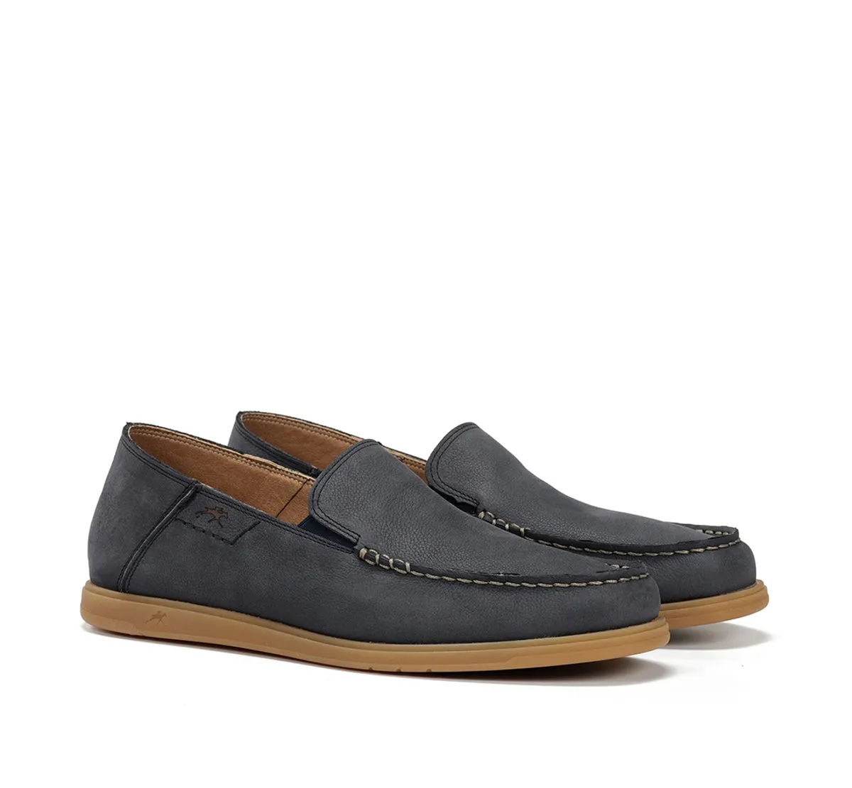 Fluchos Tribal F2193 mocassino uomo blu gomma