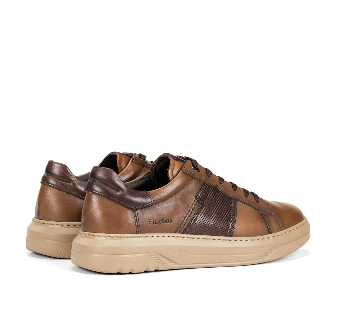 Fluchos Boston F2043 sneakers uomo marroni casual