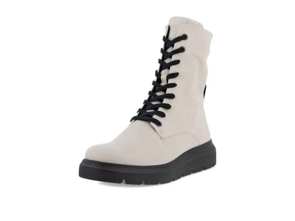 Ecco Nouvelle Boots stivali donna Limestone pelle idrorepellente