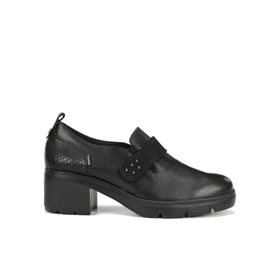 Fluchos Fugaz F2112 slip-on donna nere platform