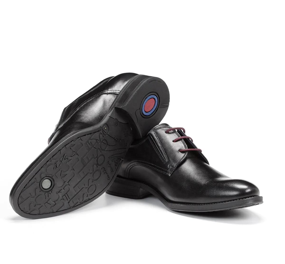 Fluchos Heracles 8410 Scarpa Uomo Nera Pelle
