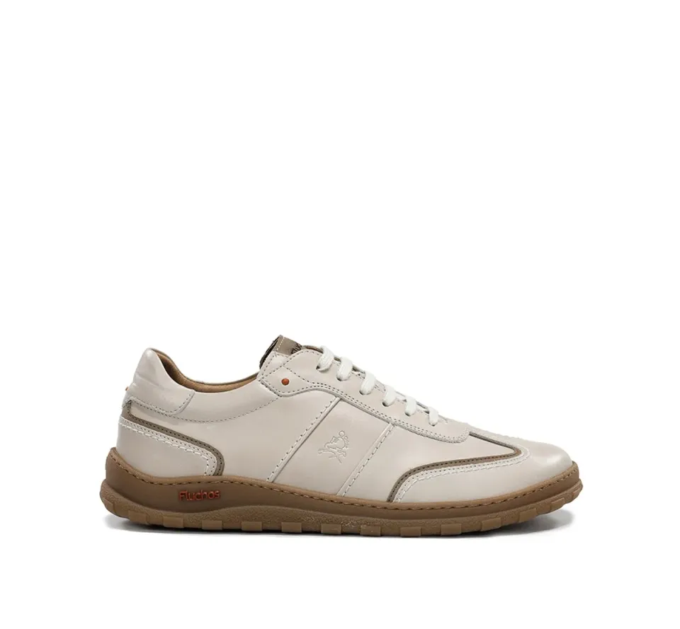 Fluchos Jerry F2501 sneakers uomo bianche pianta larga