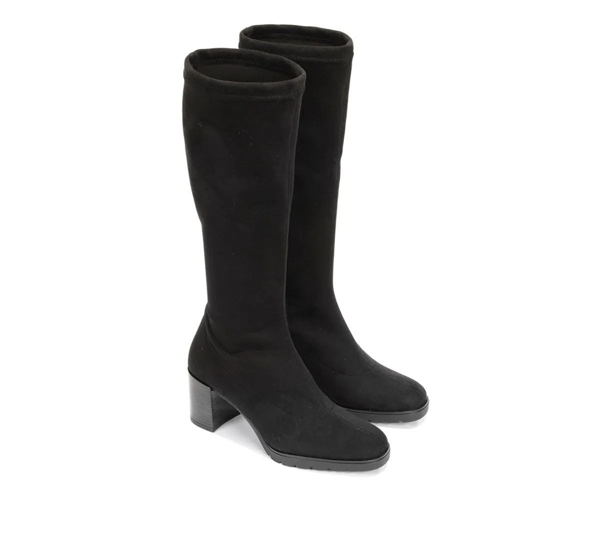 Fluchos Sesma D9807 stivali donna neri tacco alto