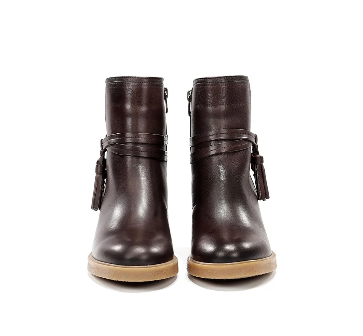 Fluchos Aroma D9756 stivaletti marroni donna comodi