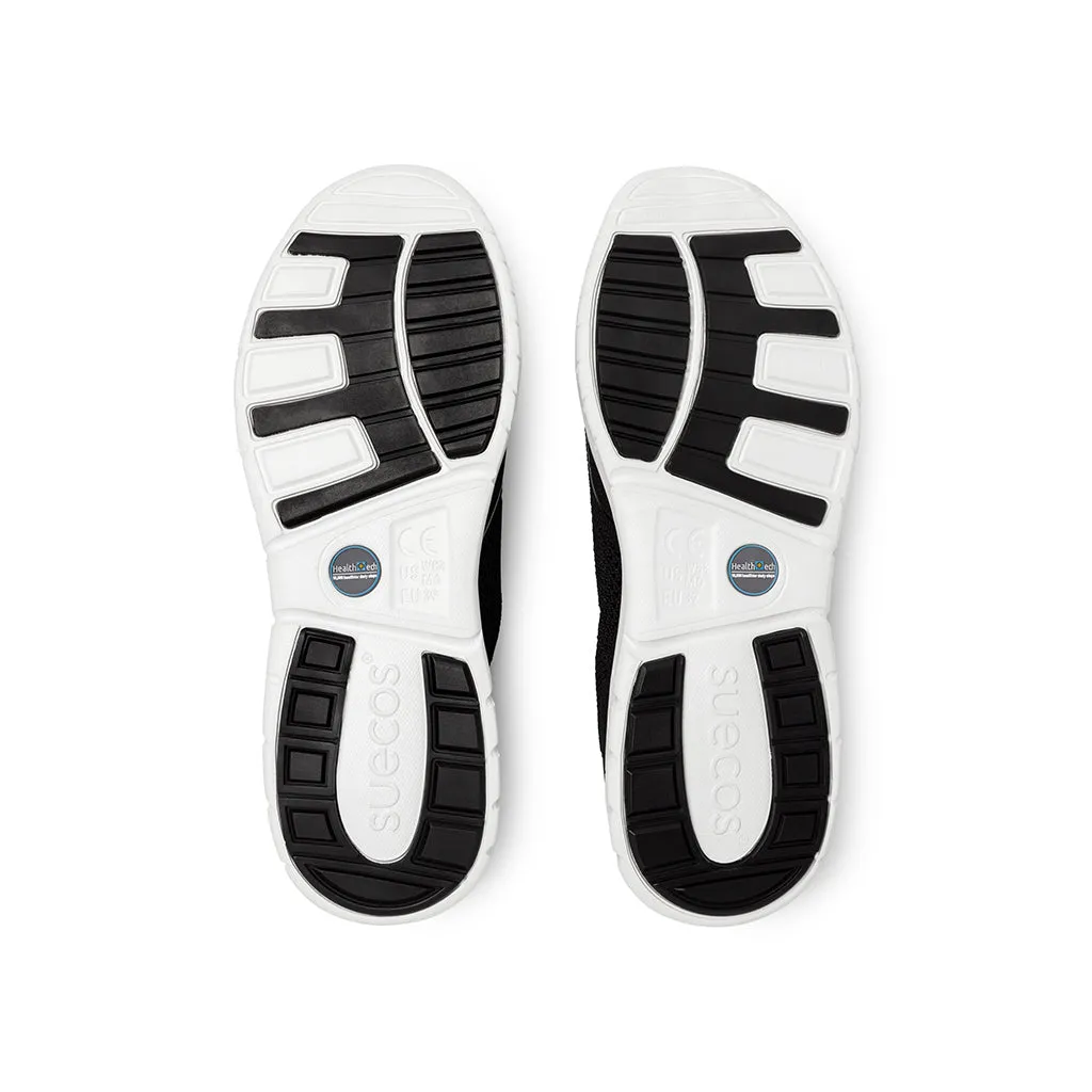 Suecos Lätt scarpe lavoro nero bianco traspiranti