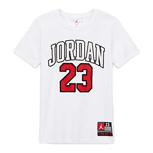 Jordan Practice Flight t-shirt bambino bianco 6 anni cotone