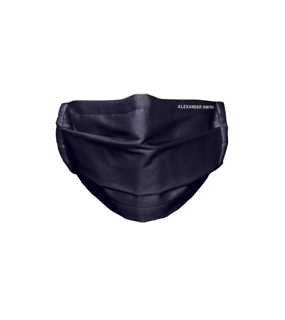 Alexander Smith mascherine cotone blu avio 2 pezzi