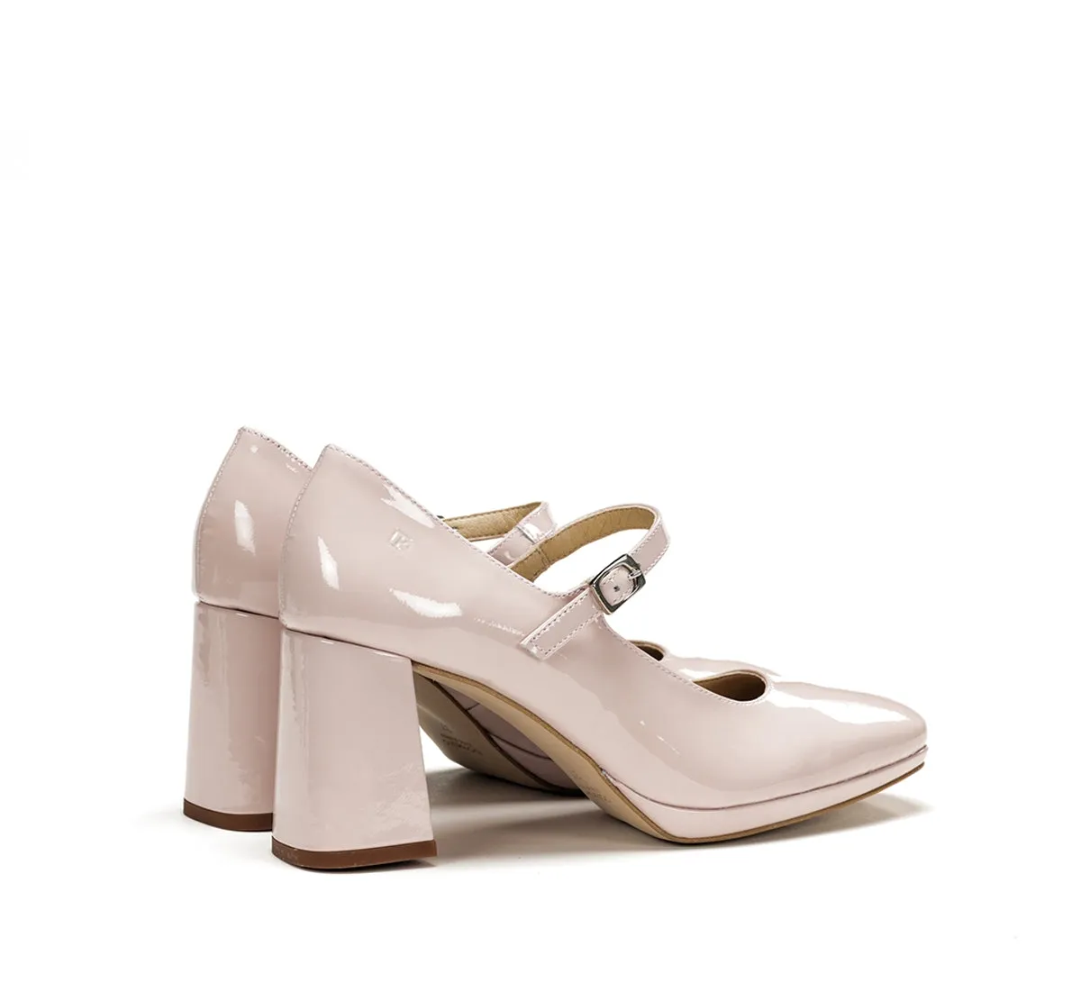 Fluchos Karla D9265 Décolleté Nude Tacco Trapezio