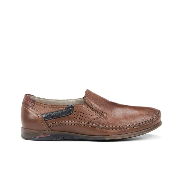 Fluchos Catamaran 8565 Scarpa Slip On Marrone Uomo