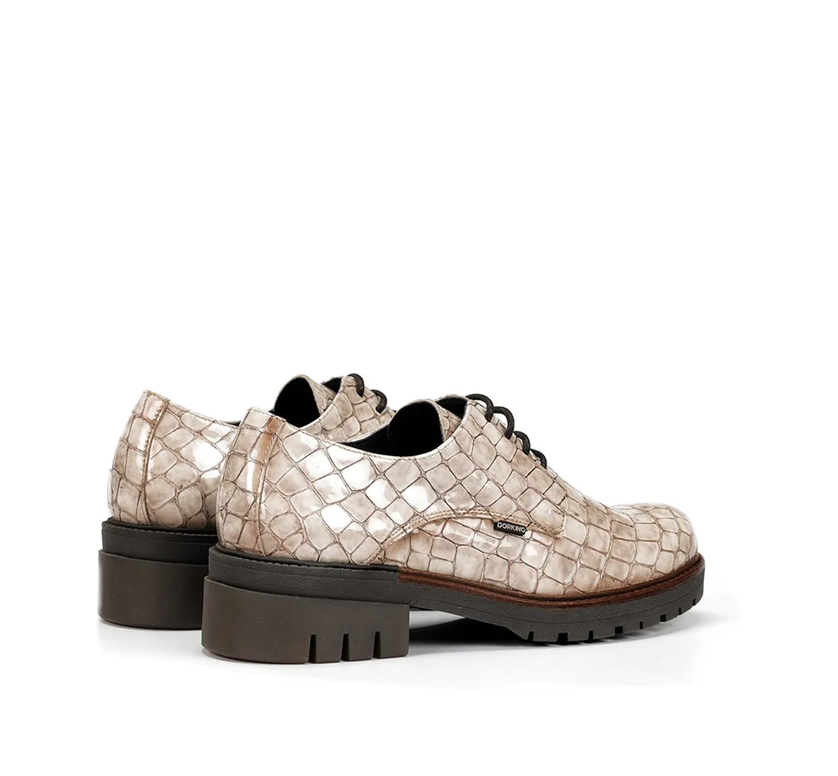 Dorking by Fluchos Cady D9577 mocassini donna taupe