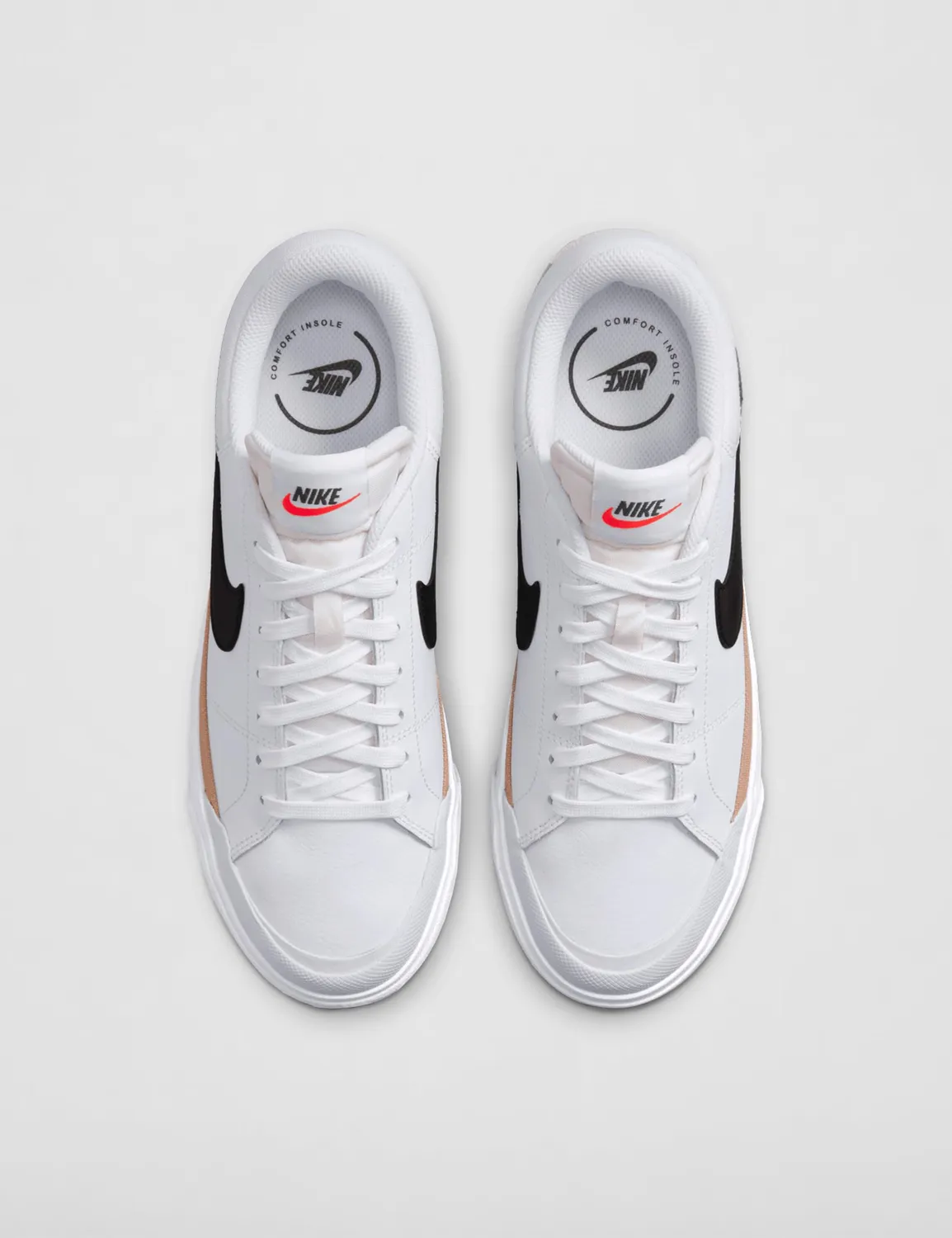 Nike Court Legacy Lift sneakers donna platform bianche