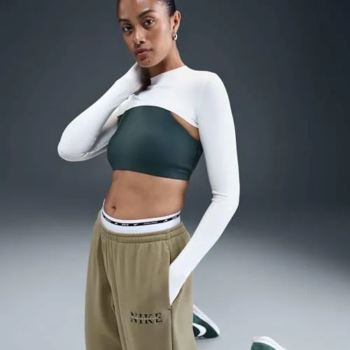 Nike Phoenix Fleece pantaloni donna XS vita alta in cotone