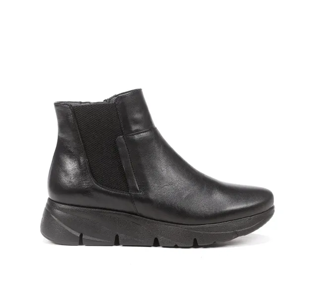 Fluchos Bona F1361 tronchetto nero tacco donna