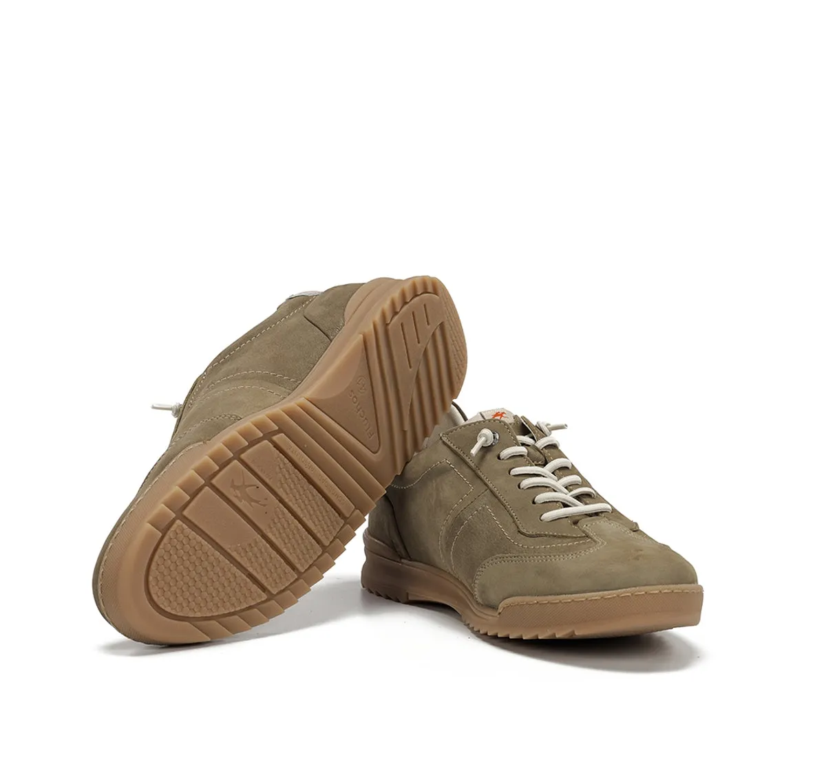 Fluchos Elder F2383 sneaker uomo verde suola dentellata