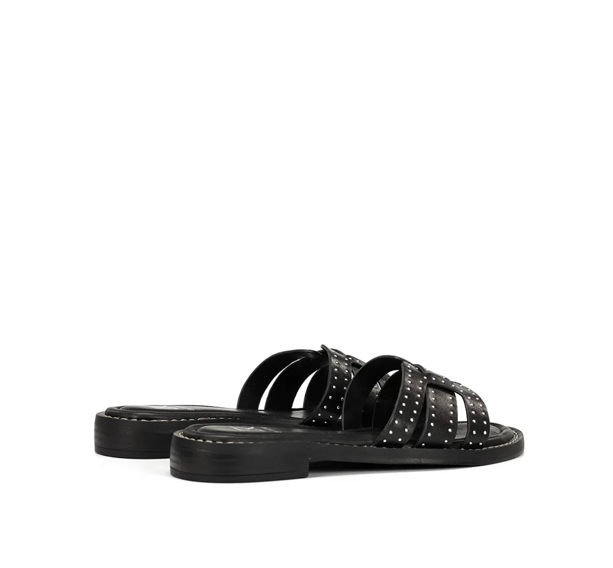 Fluchos Ega D9731 Sandali Donna Neri Bassi