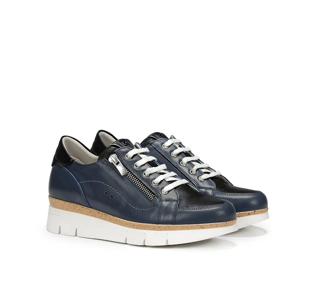 Fluchos India D9301 sneakers donna blu sportiva
