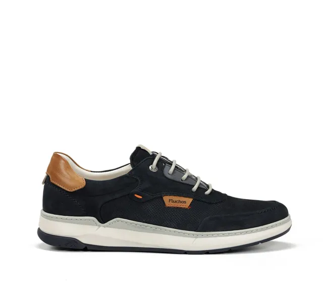 Fluchos Jeff F2210 scarpe uomo blu eleganti