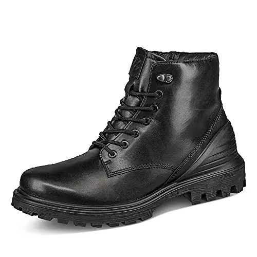 Ecco Tredtray M stivali uomo stringati pelle