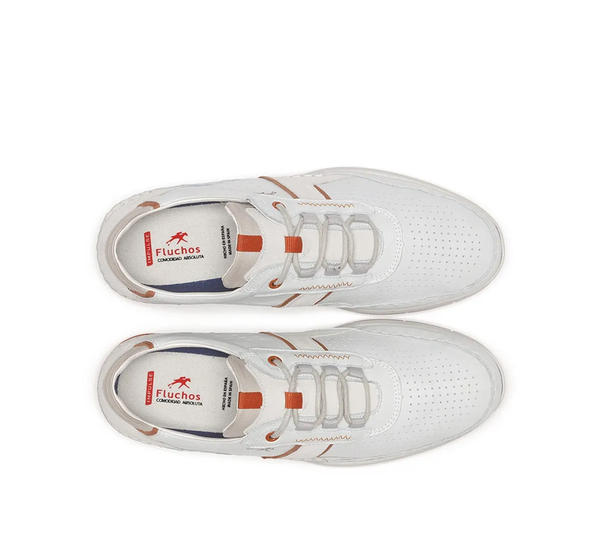 Fluchos Yannic F1442 sneakers bianche uomo suola sport