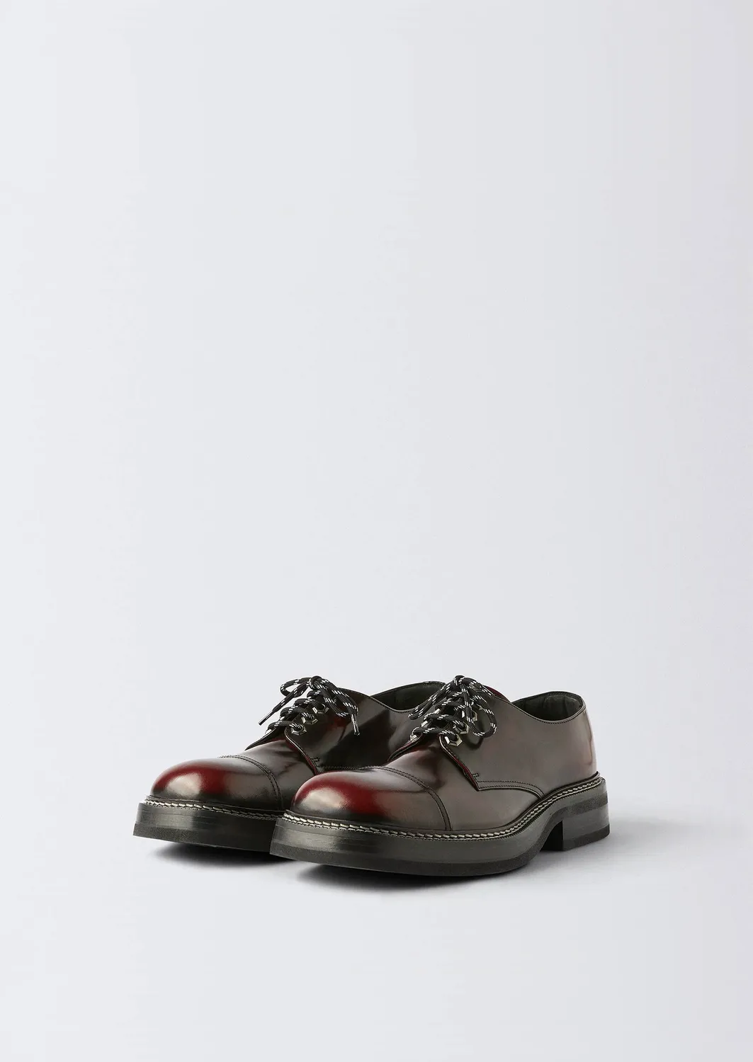 Eytys Savoy CT scarpe stringate pelle oxblood