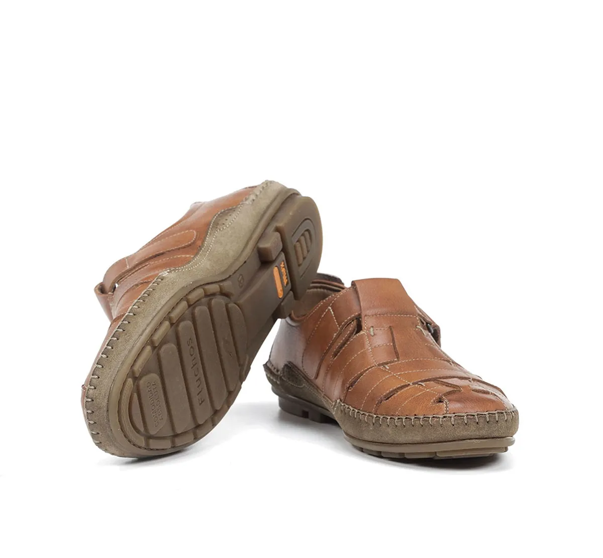 Fluchos Dorian F1175 Sandali Uomo Marroni Flessibili