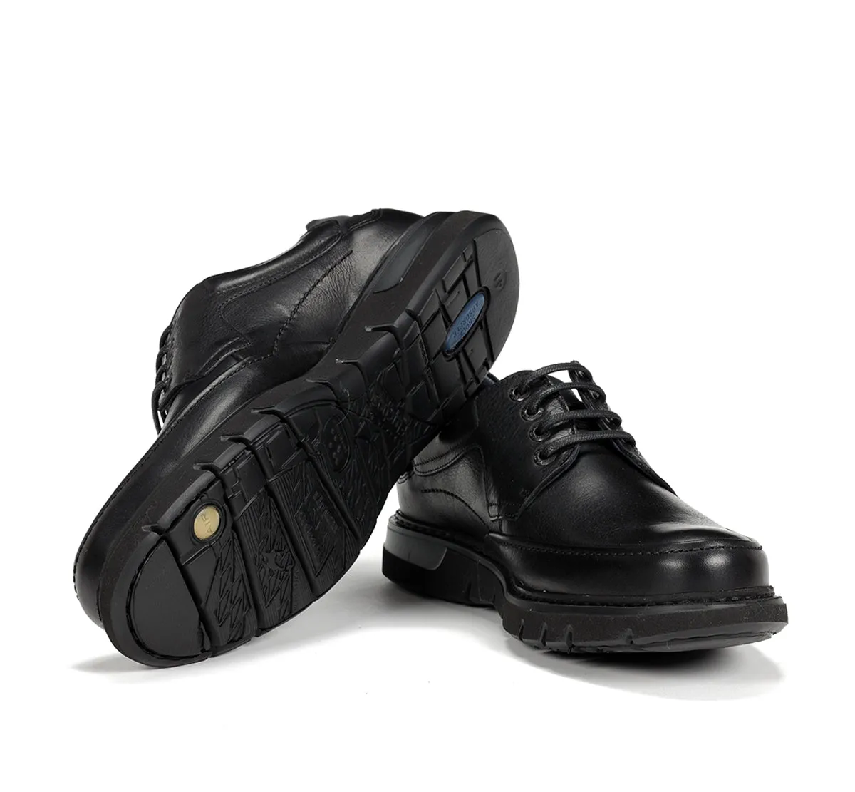 Fluchos Celtic F0248 scarpe uomo nere casual classiche