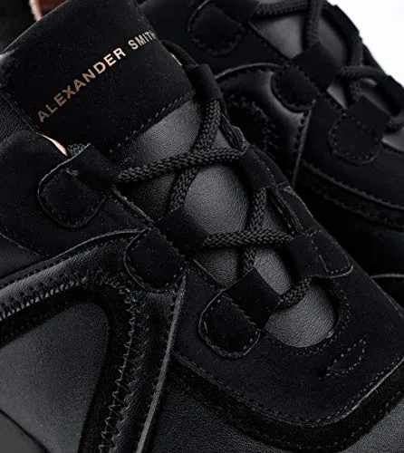 Alexander Smith Marble sneakers donna black nude camoscio