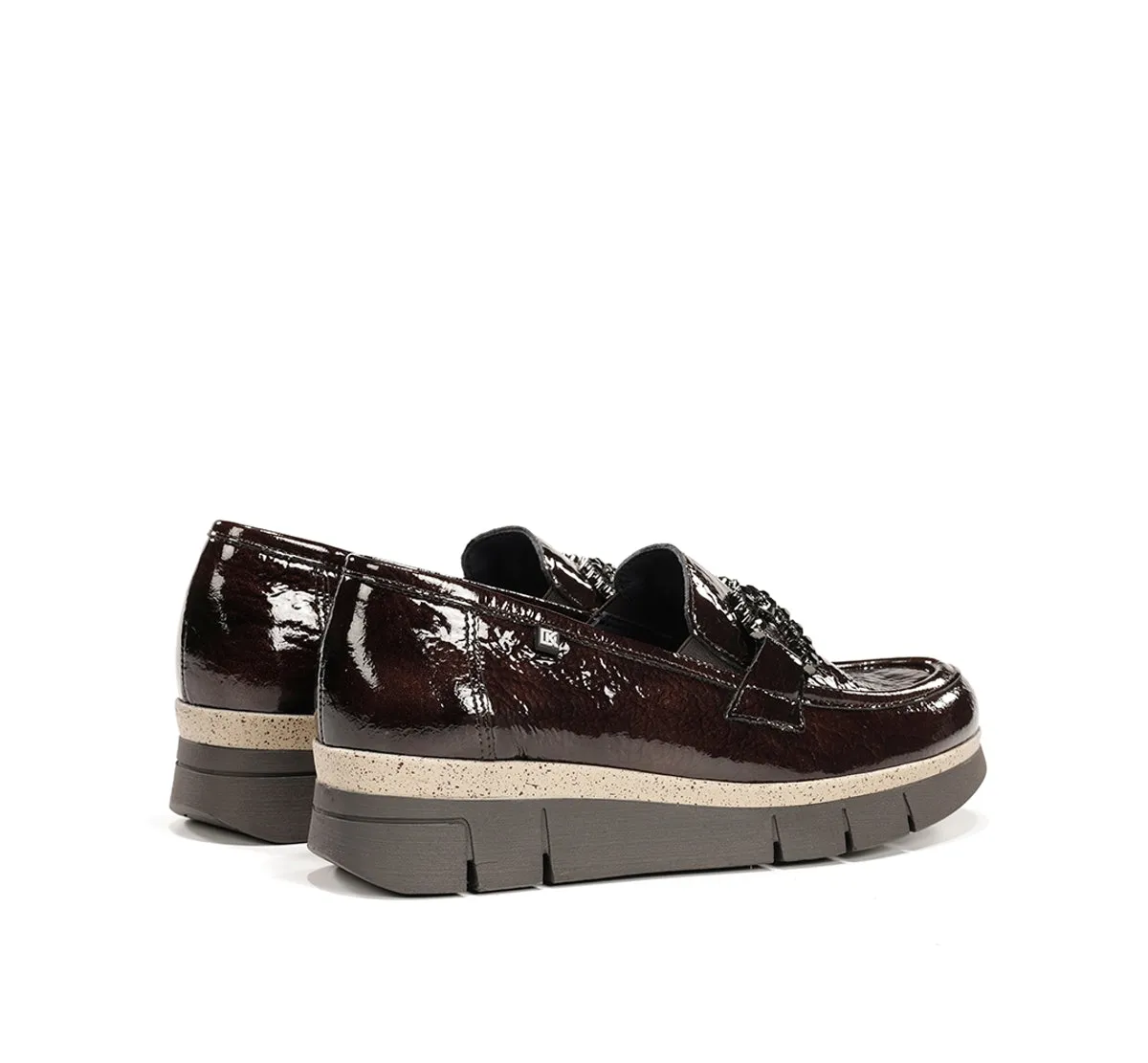 Fluchos India D9325 mocassino marrone suola grip