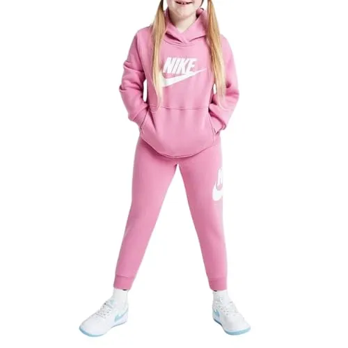 Nike Club Fleece tuta bambina rosa 6-7 anni felpata