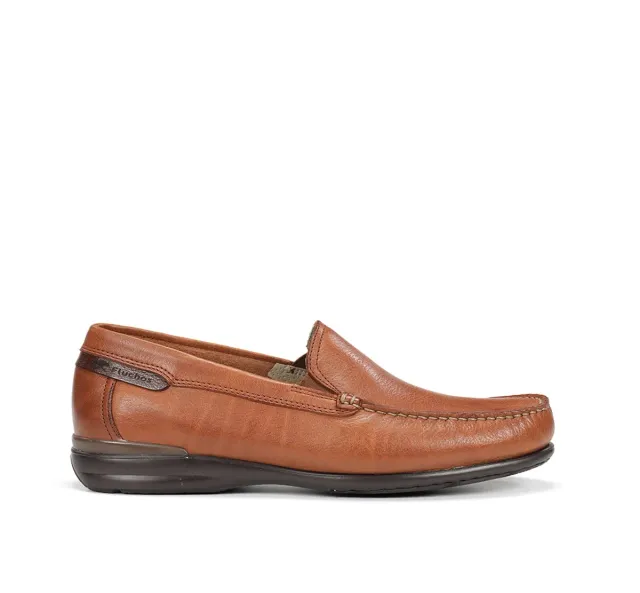 Fluchos Orion 8682 mocassini uomo marroni pelle