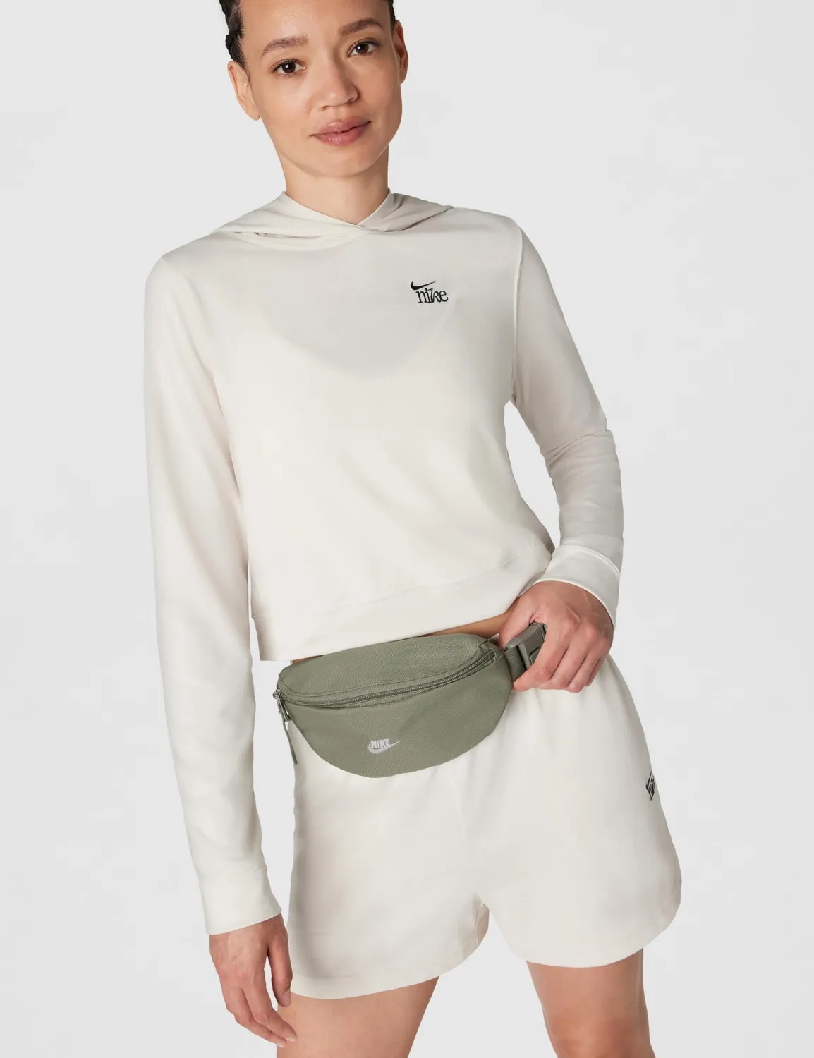 Nike Heritage 2.0 marsupio 1L verde bianco unisex