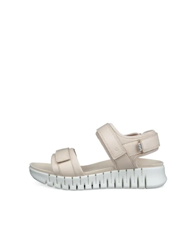 Ecco Gruuv sandali donna neri velcro