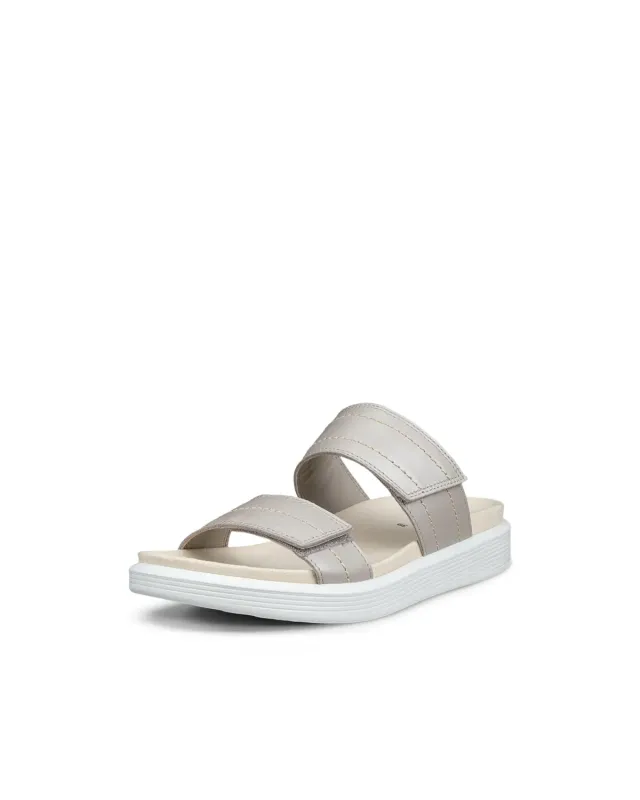 Ecco Soft ciabatte donna 41 pelle due cinturini