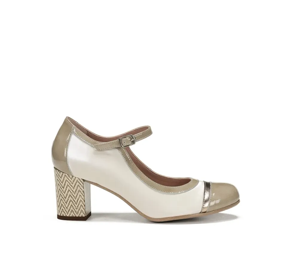 Fluchos Rodin D9092 scarpa donna bianca cinturino