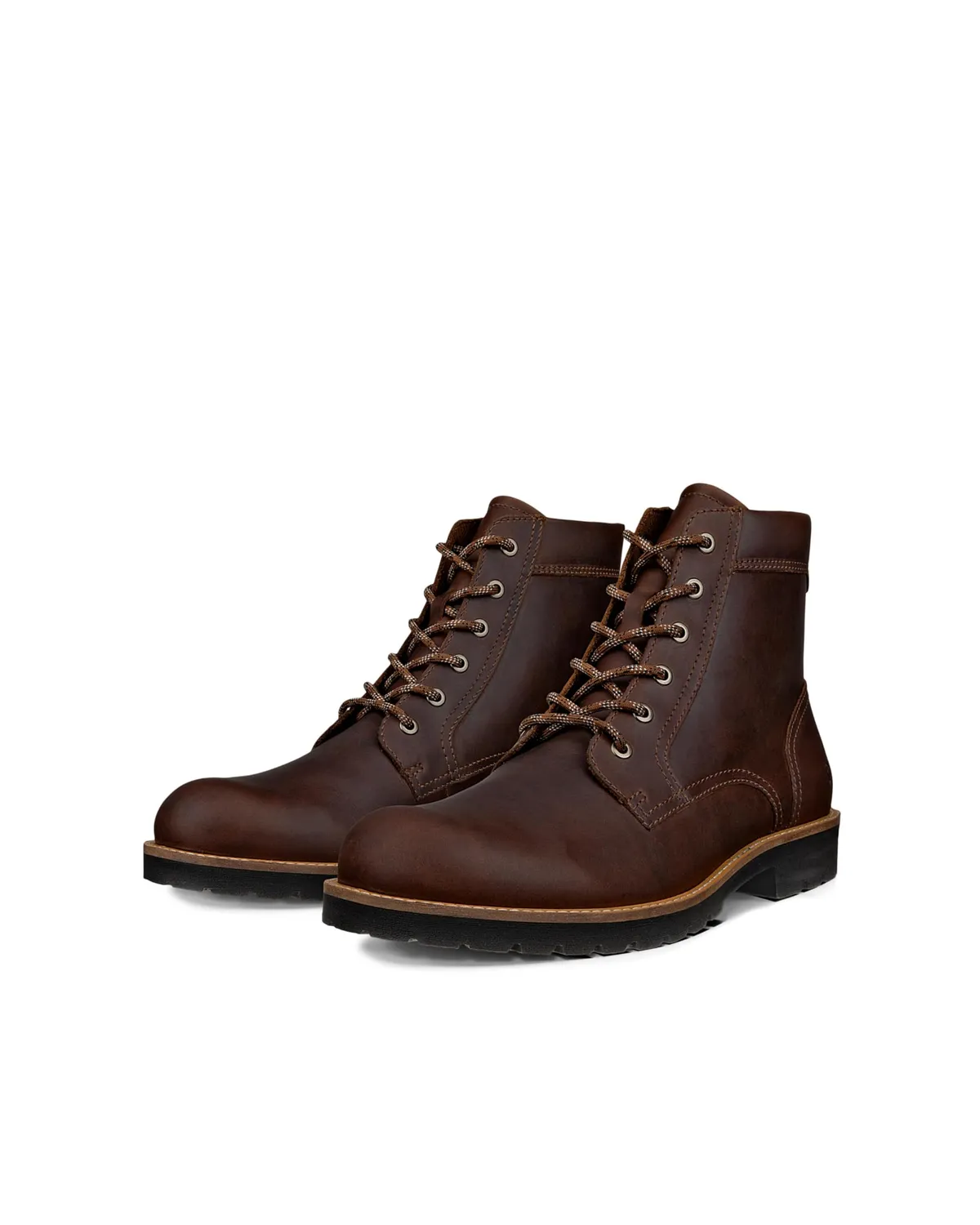 Ecco Jamestown stivali uomo cammello 43 EU stringati
