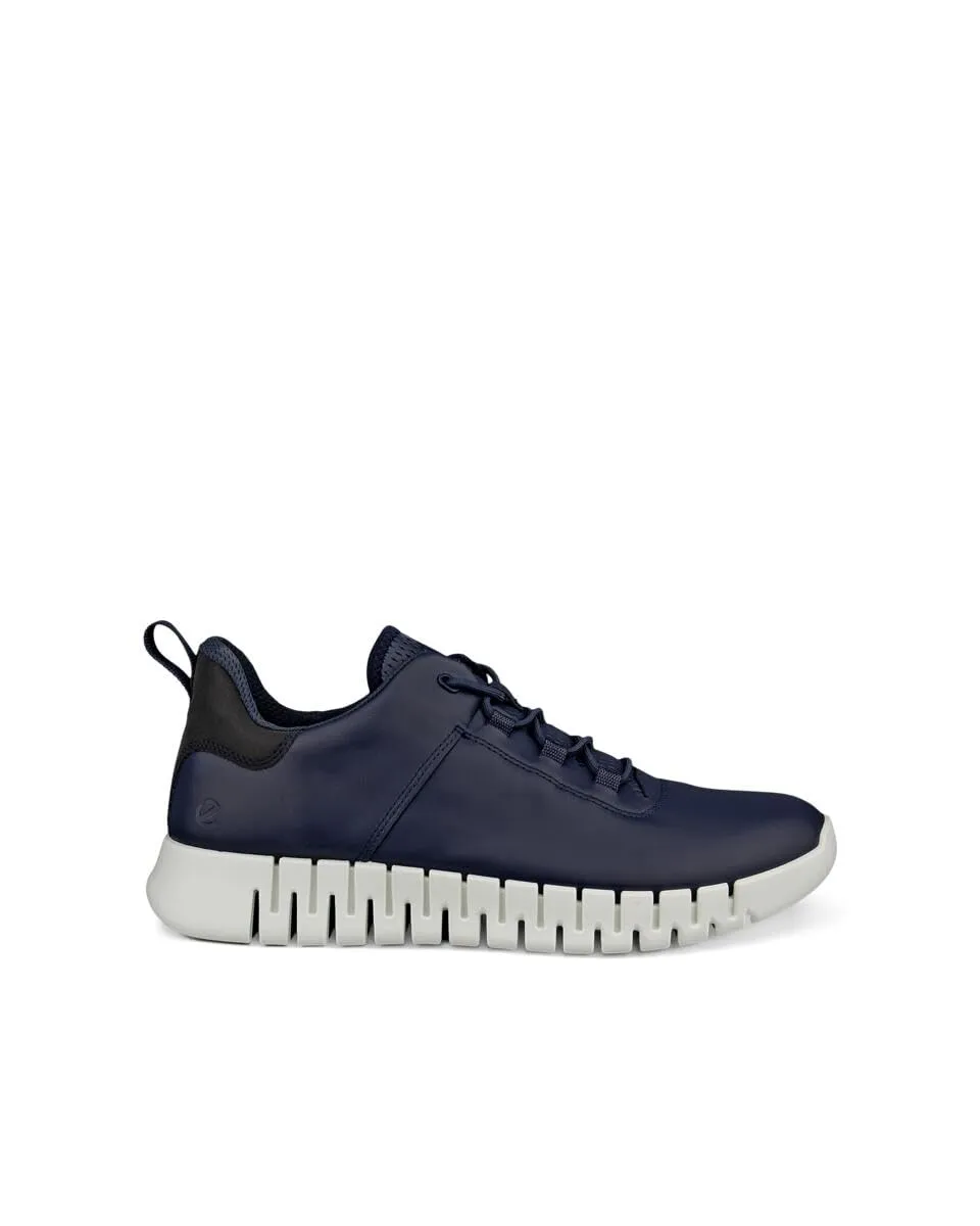Ecco Gruuv sneakers uomo blu Gore-Tex 43