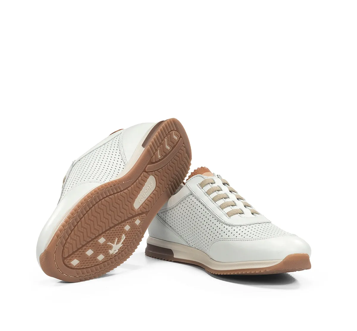 Fluchos Samir F2189 sneakers uomo bianche traspiranti