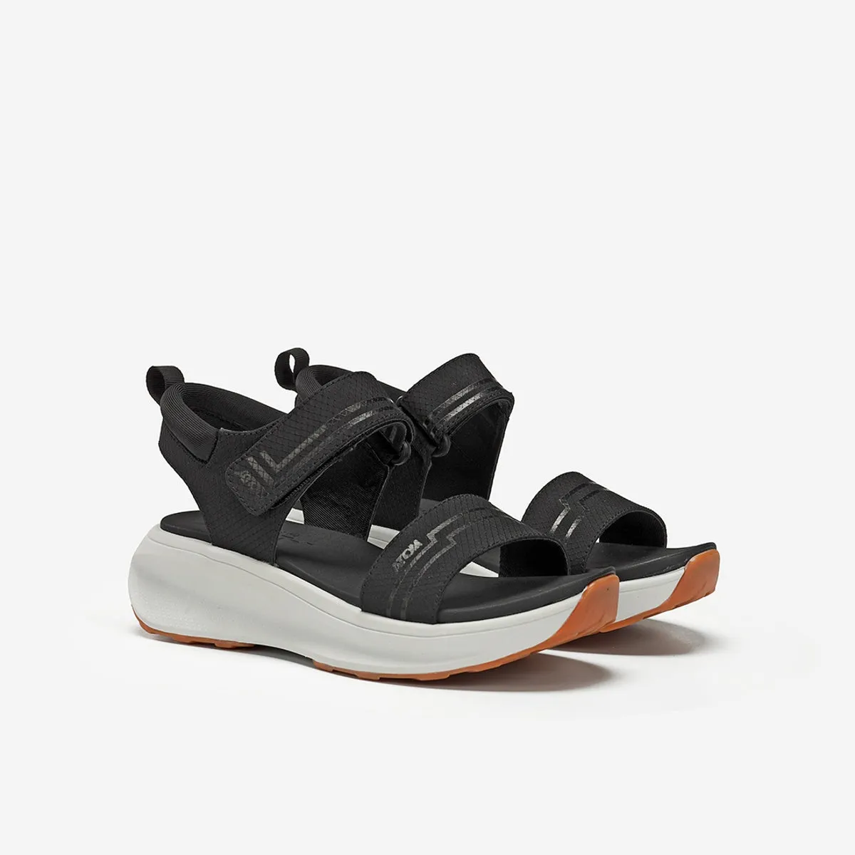 Fluchos Fusion V3 AT206 sandali donna nero sportivi