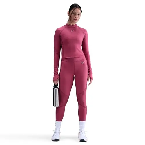 Nike Pro Dri-Fit maglia donna S Sweet Beet maniche lunghe
