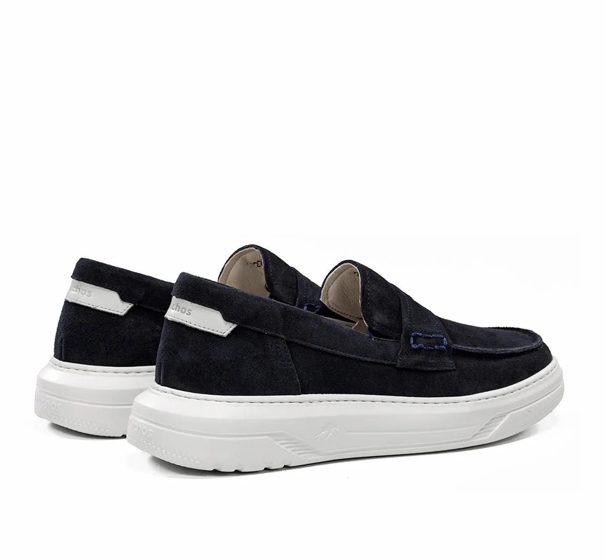 Fluchos Boston F2224 mocassino blu leggero