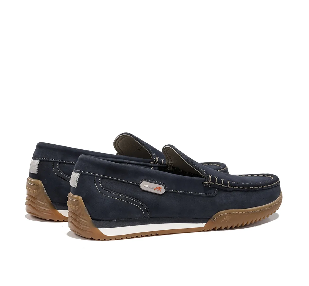 Fluchos Bruno F2432 mocassini uomo blu casual
