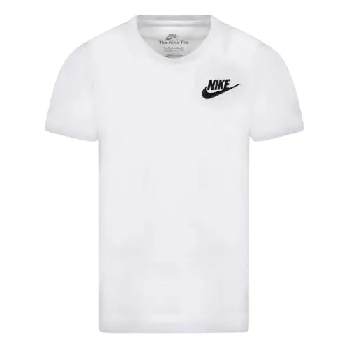 Nike Dri-Fit felpa bambino bianca 6-7 anni zip