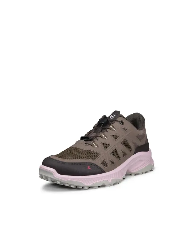 Ecco Receptor XP sneaker donna marrone traspirante